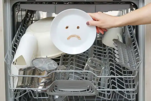 Dishwasher not cleaning dishes