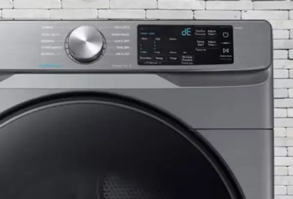 Dryer showing error codes